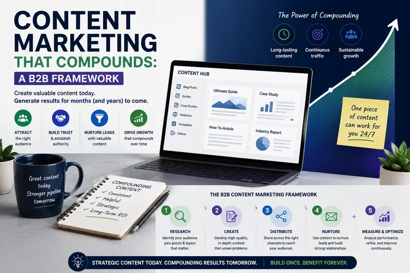 Content Marketing That Compounds: A B2B Framework