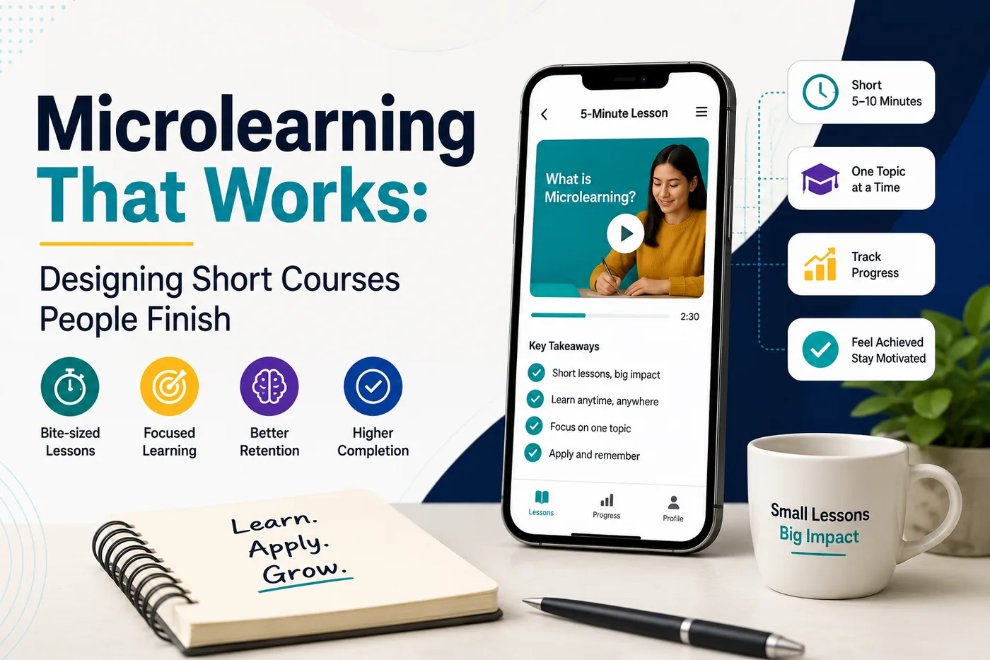 Microlearning That Works: Designing Short Courses People Finish