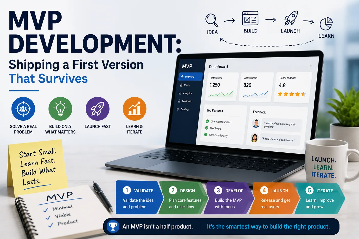 MVP Development: Shipping a First Version That Survives